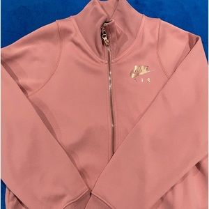 Nike Jacket, Rust Pink Size Small